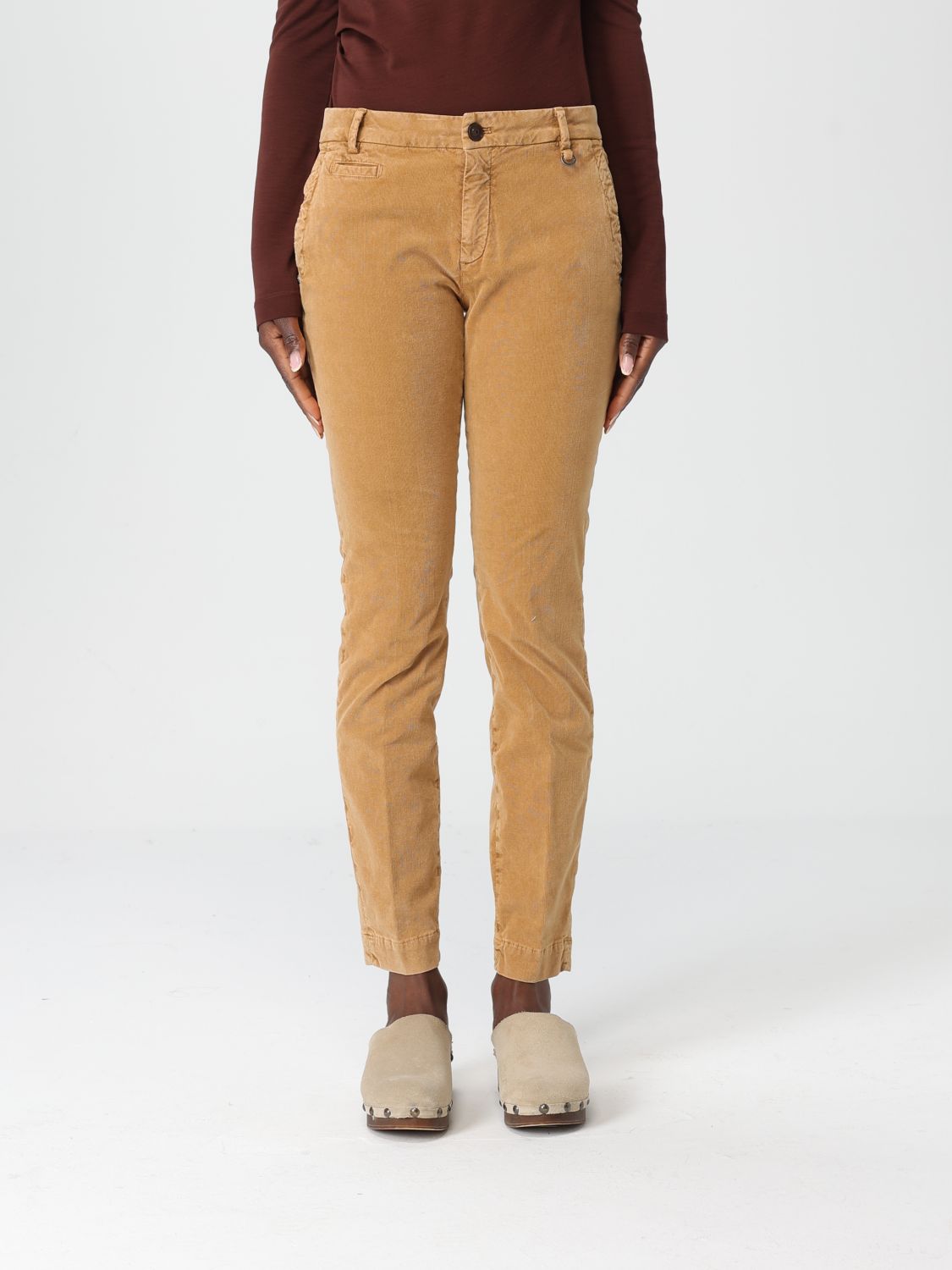 Pants Woman color Beige
