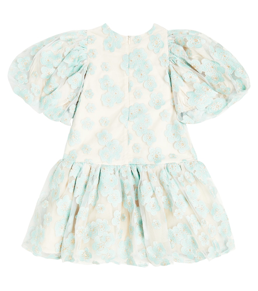 Petite Amalie Embroidered tulle dress