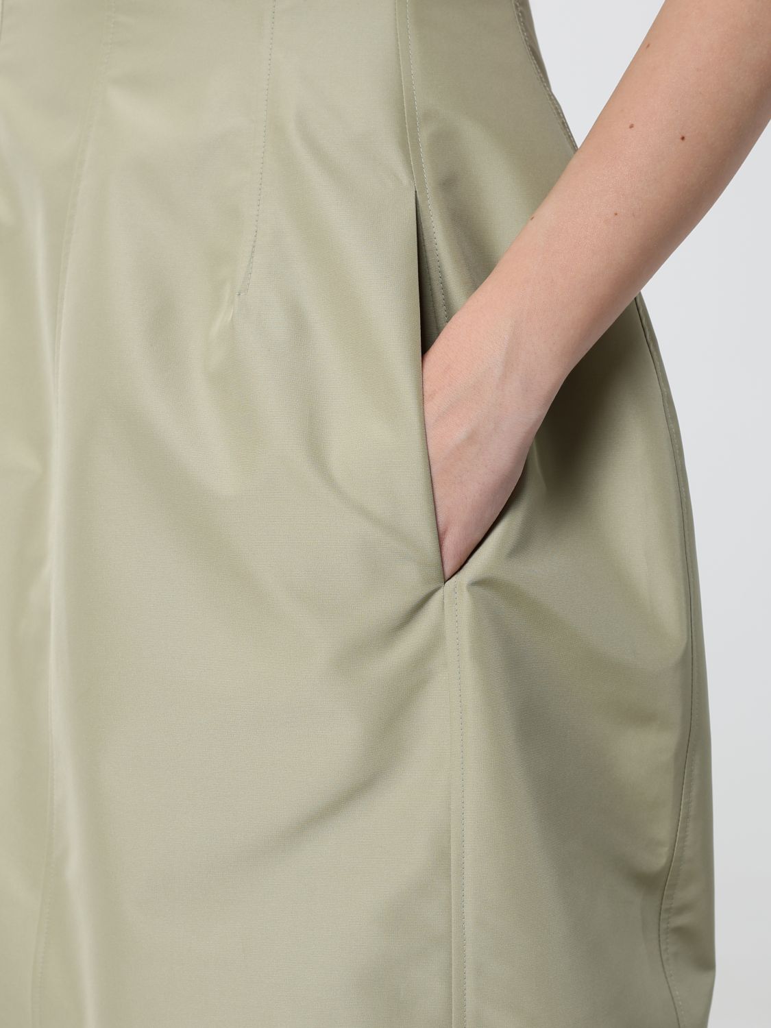 Calf Length Sleeveless Dress