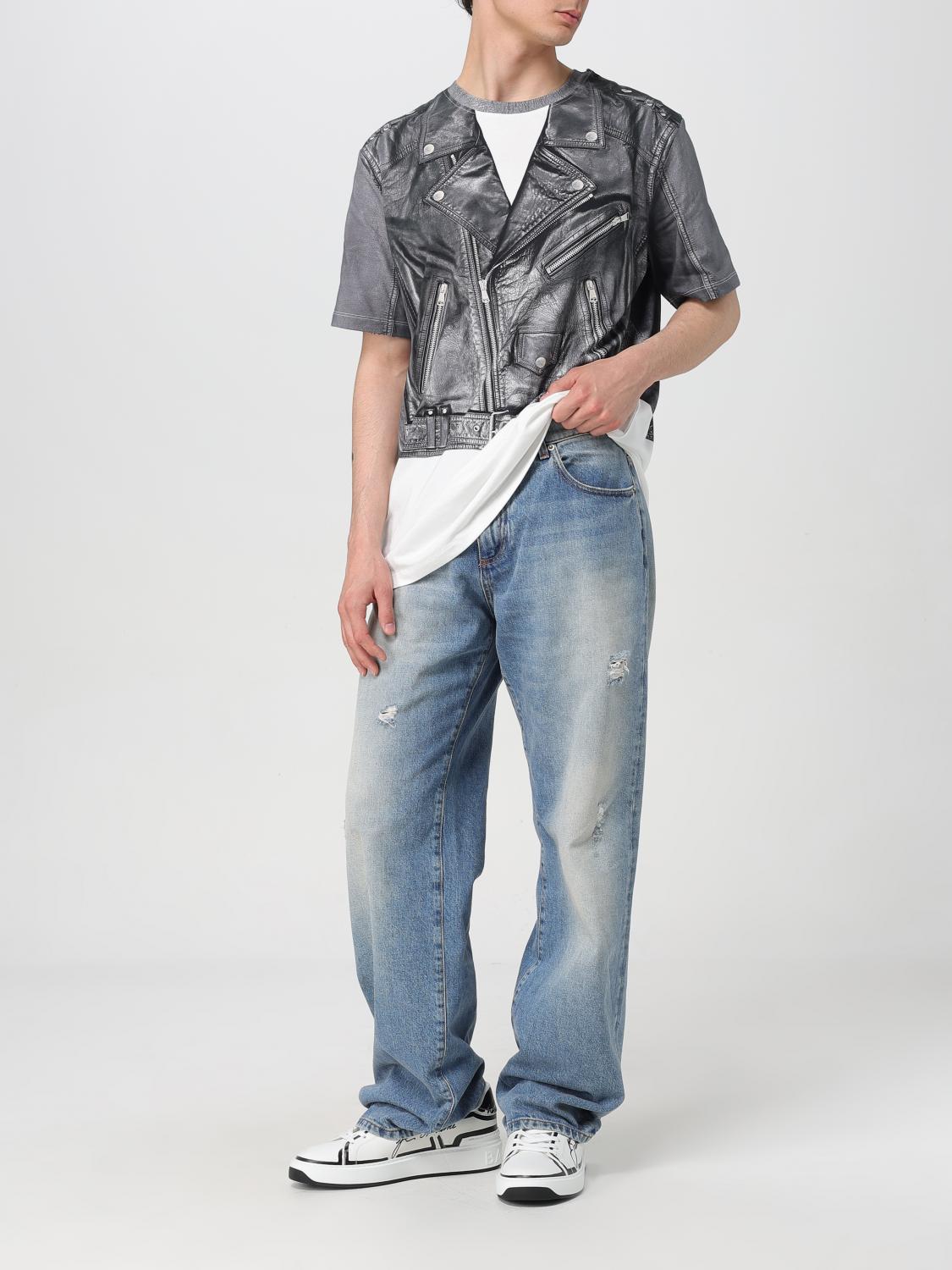 T-Shirt BALMAIN Men color Black