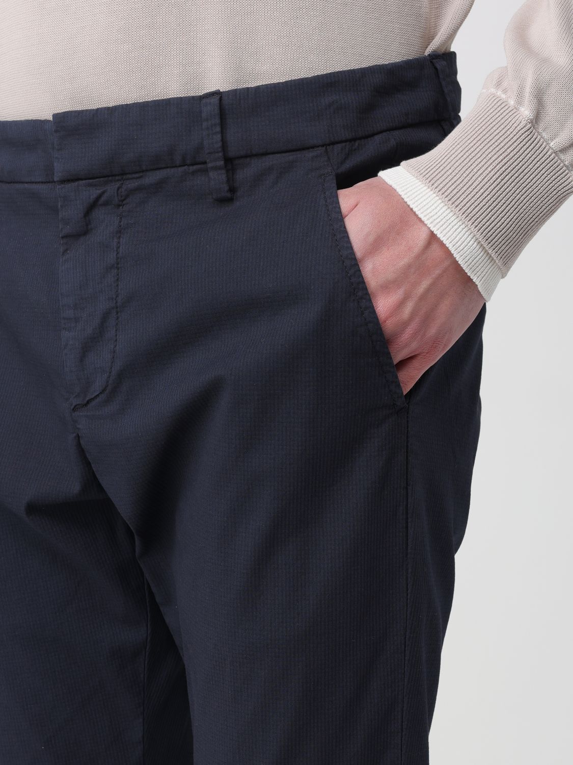 Pants Men color Green