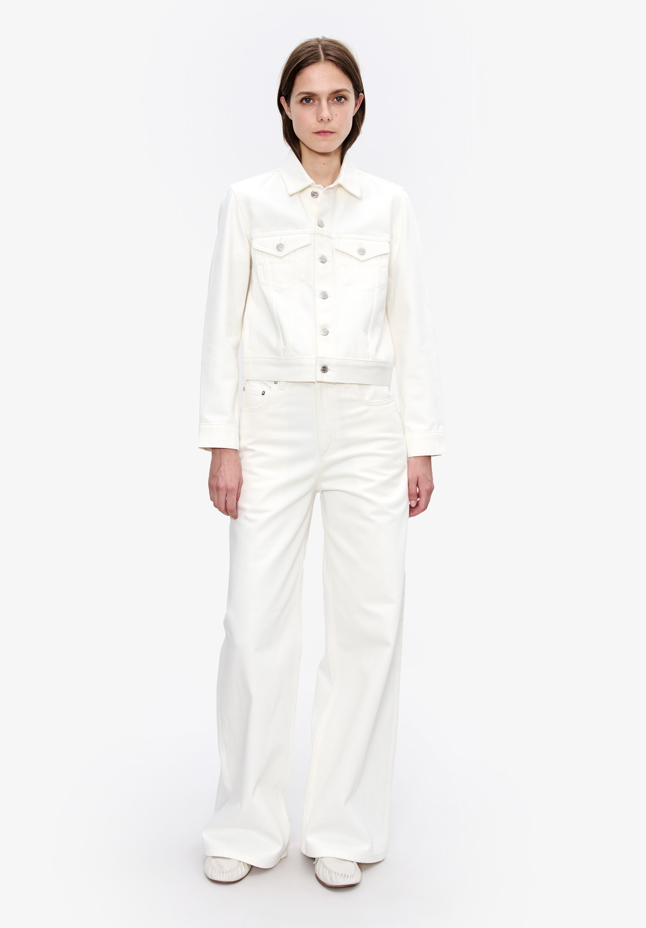 A. P.C. Women's Dion jacket Size: 34 in White