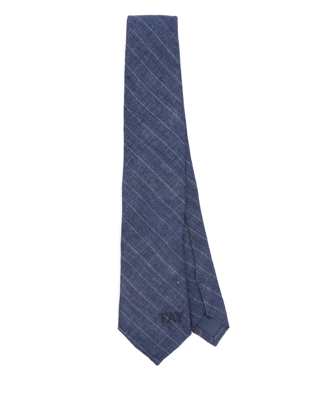 Striped tie - Blue