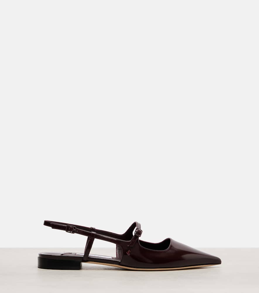 Didi patent leather slingback flats