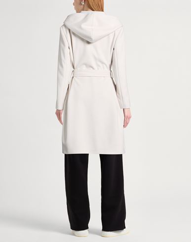 Woman Coat Ivory Size 6 Wool, Polyester, Acrylic