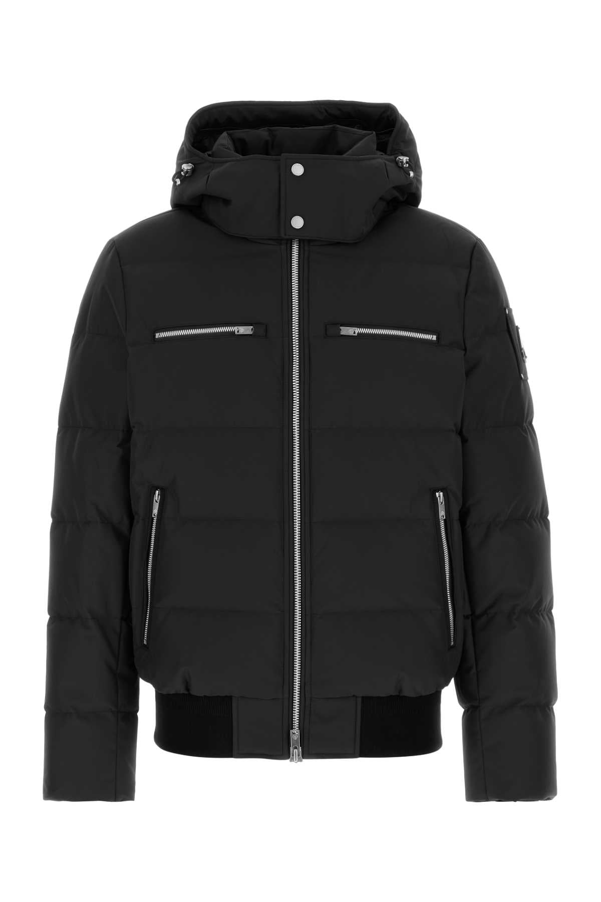 Bomber Down Jacket — Black