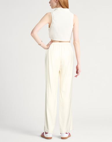 Caractère Woman Pants Ivory Size 8 Viscose, Wool