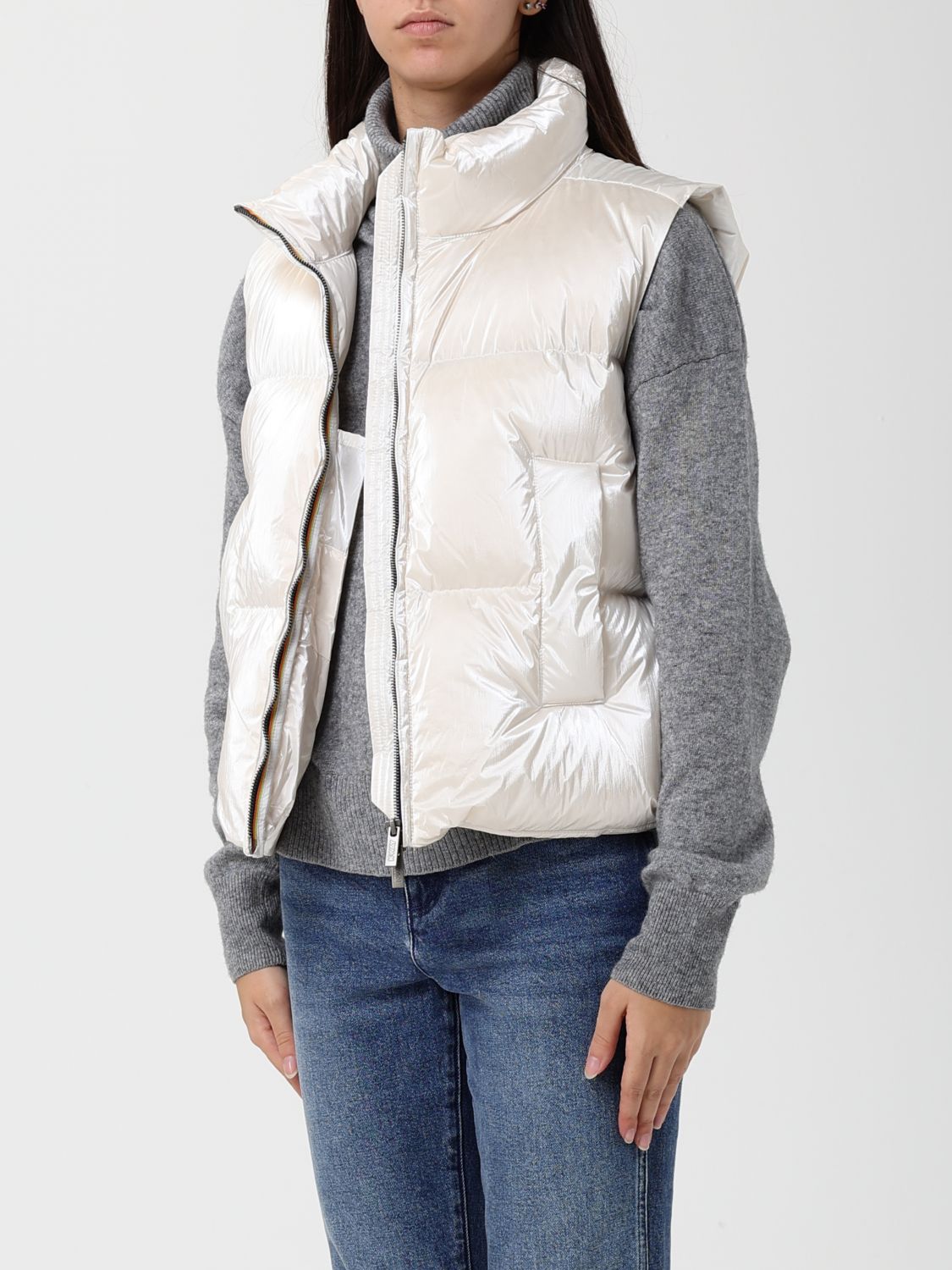Jacket Woman color White