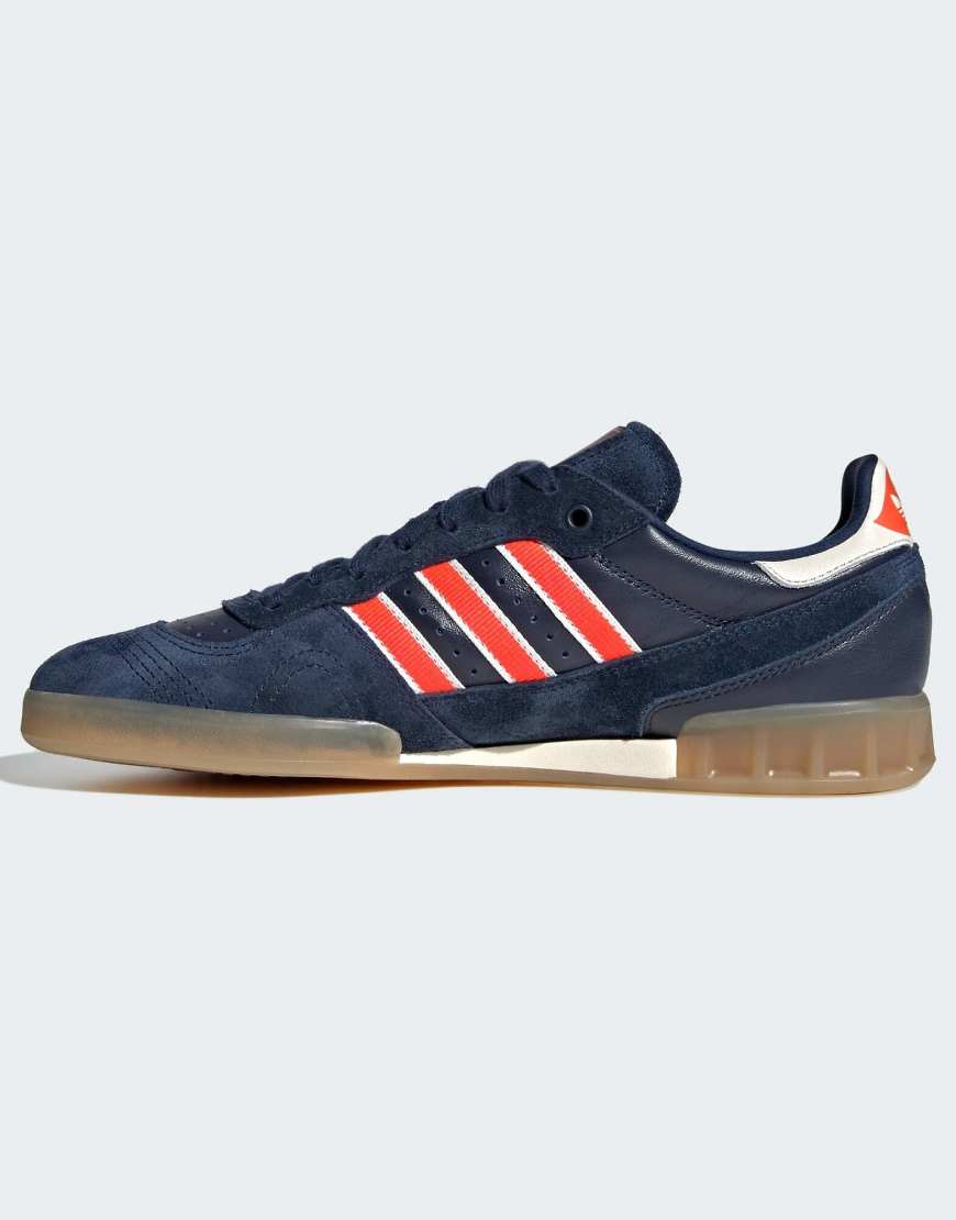Handball top rm shoes in night indigo / solar red / cor-Purple