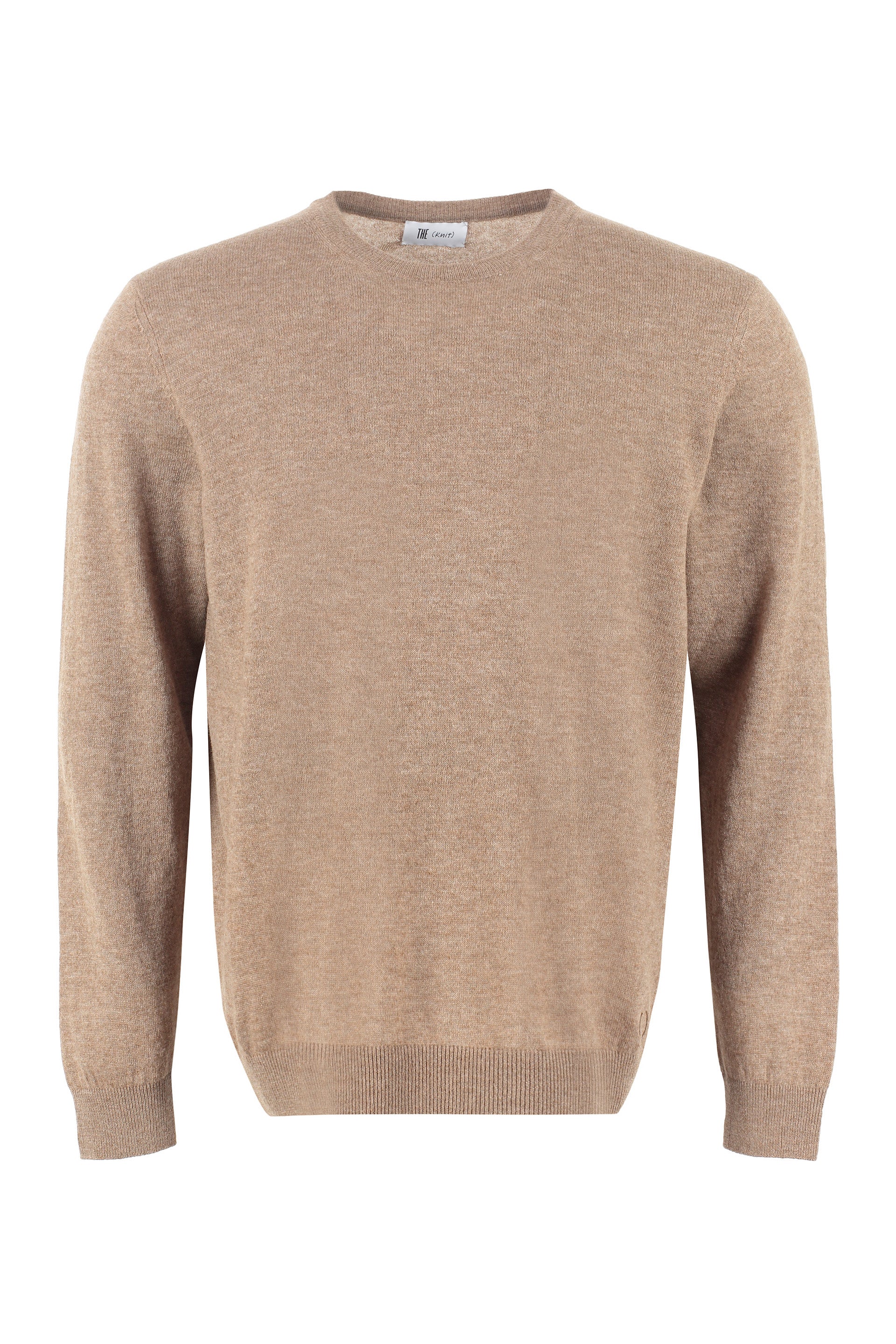 The (alphabet) Ribbed-Edge Cashmere Sweater