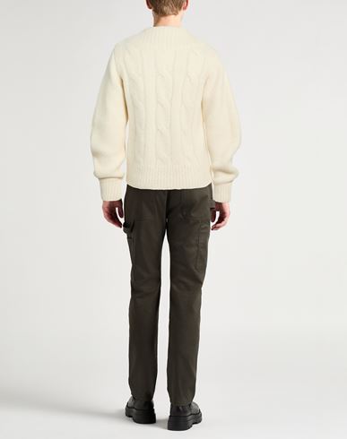 Man Sweater Ivory Size 38 Mohair wool, Alpaca wool, Polyamide, Wool