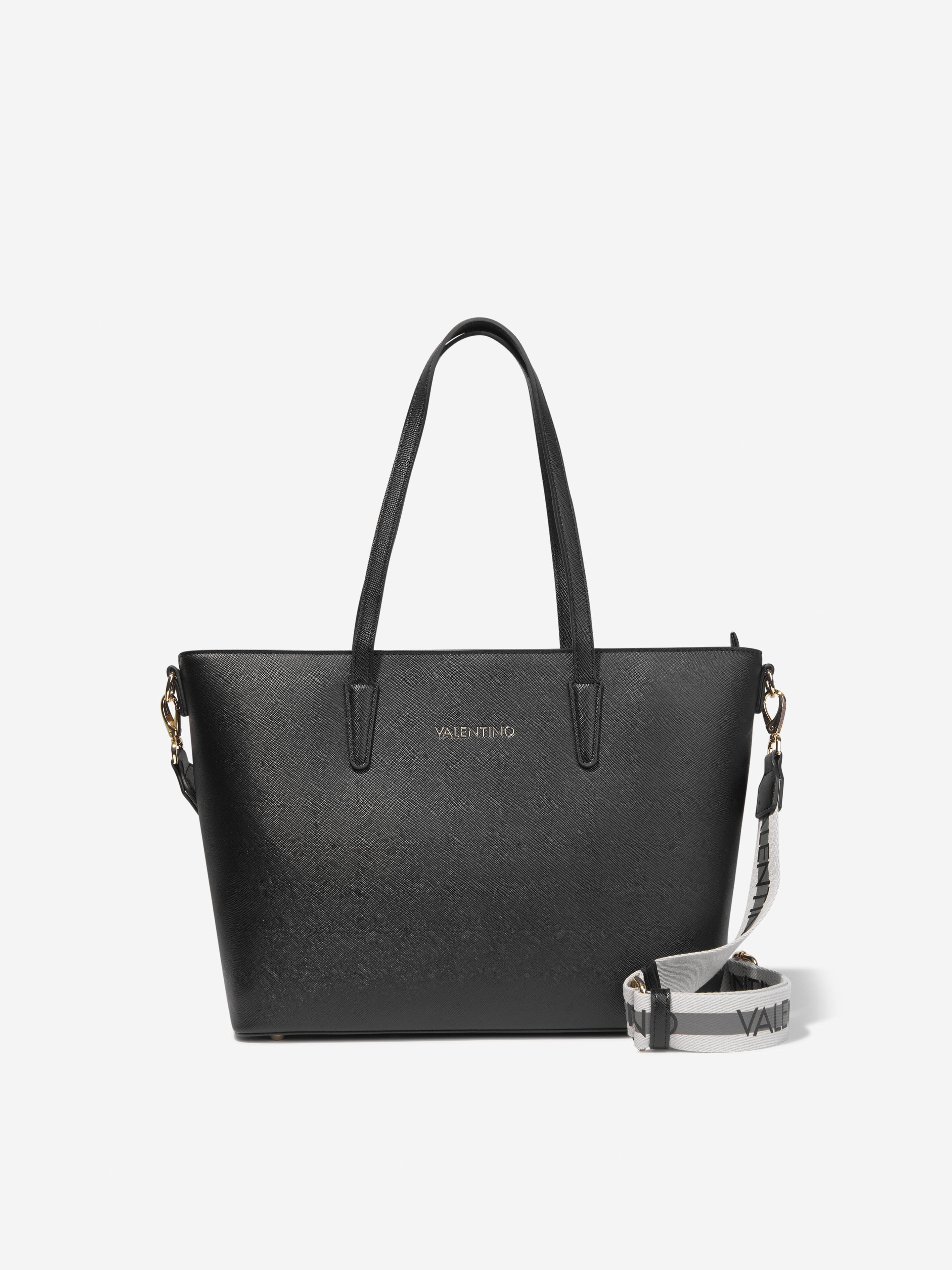 Valentino Girls Zero Shopping Bag in Black (W: 10cm) One size