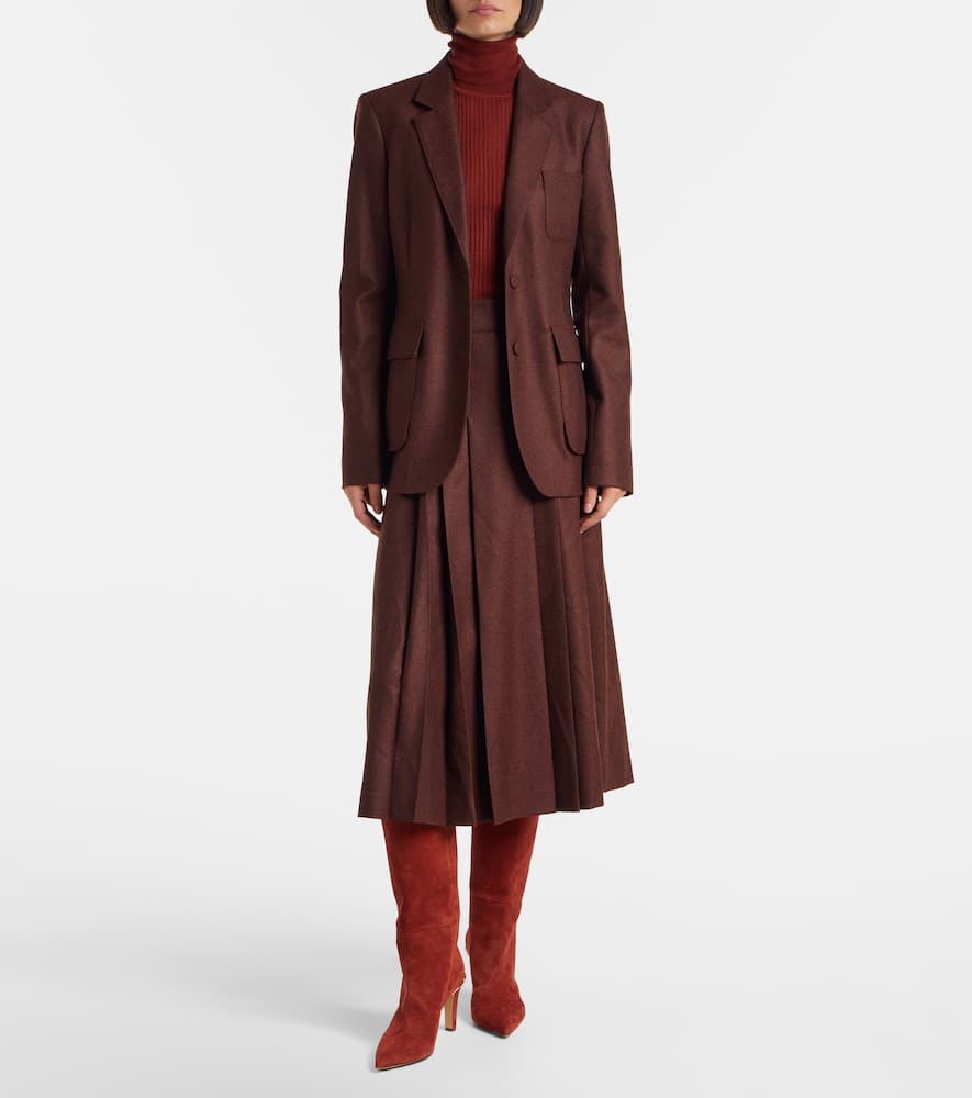 Louisa wool-blend blazer