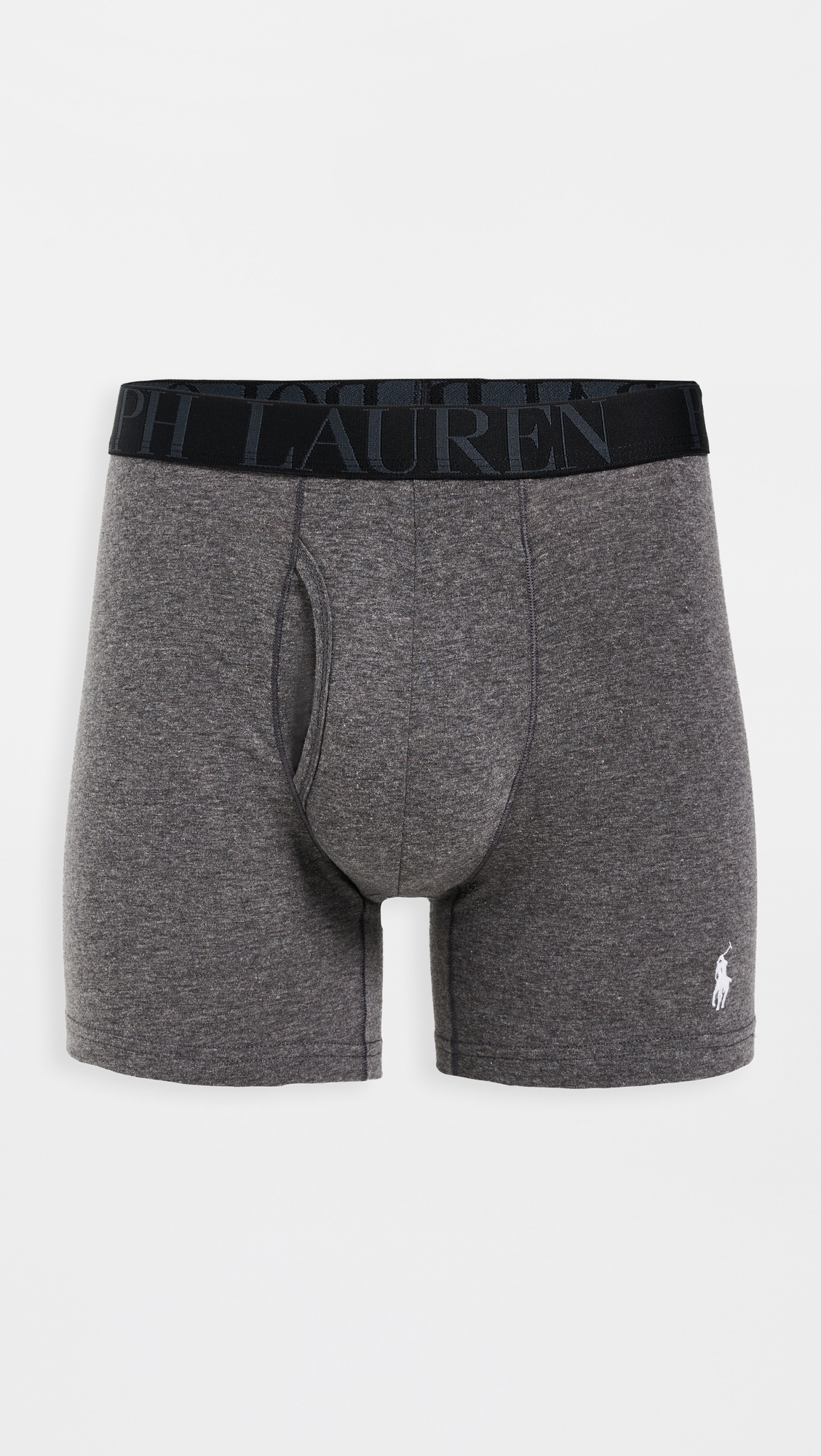 Stretch Classic Fit Boxer Briefs 3 Pack Andover/Charcoal/Polo Black