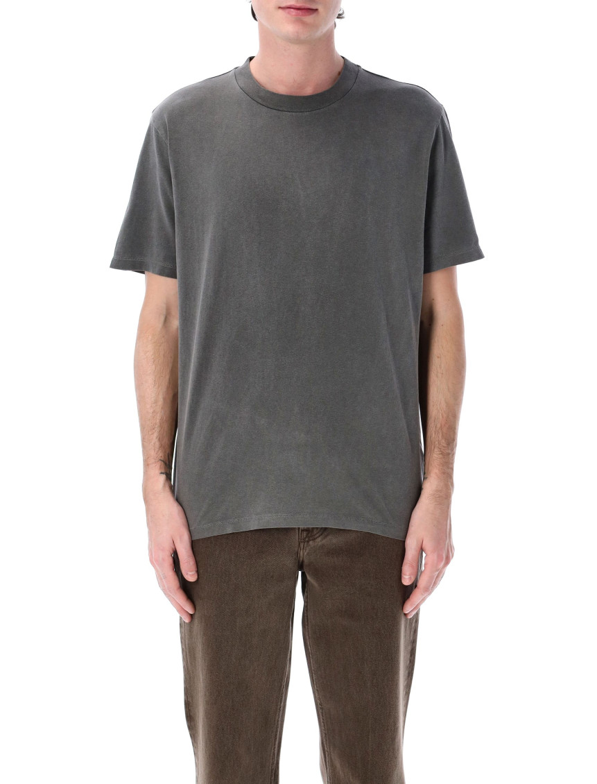 Box T-shirt Boxy fit grey cotton t-shirt - Box T-Shirt