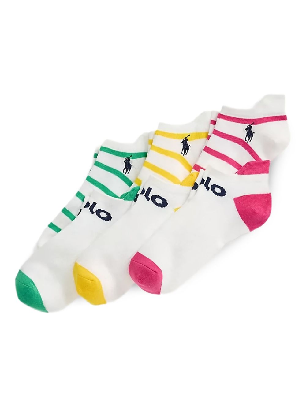 Logo ankle socks (pack of six) - White
