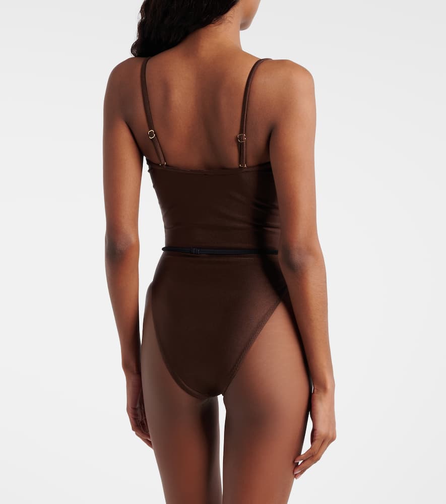Beaded swimsuit