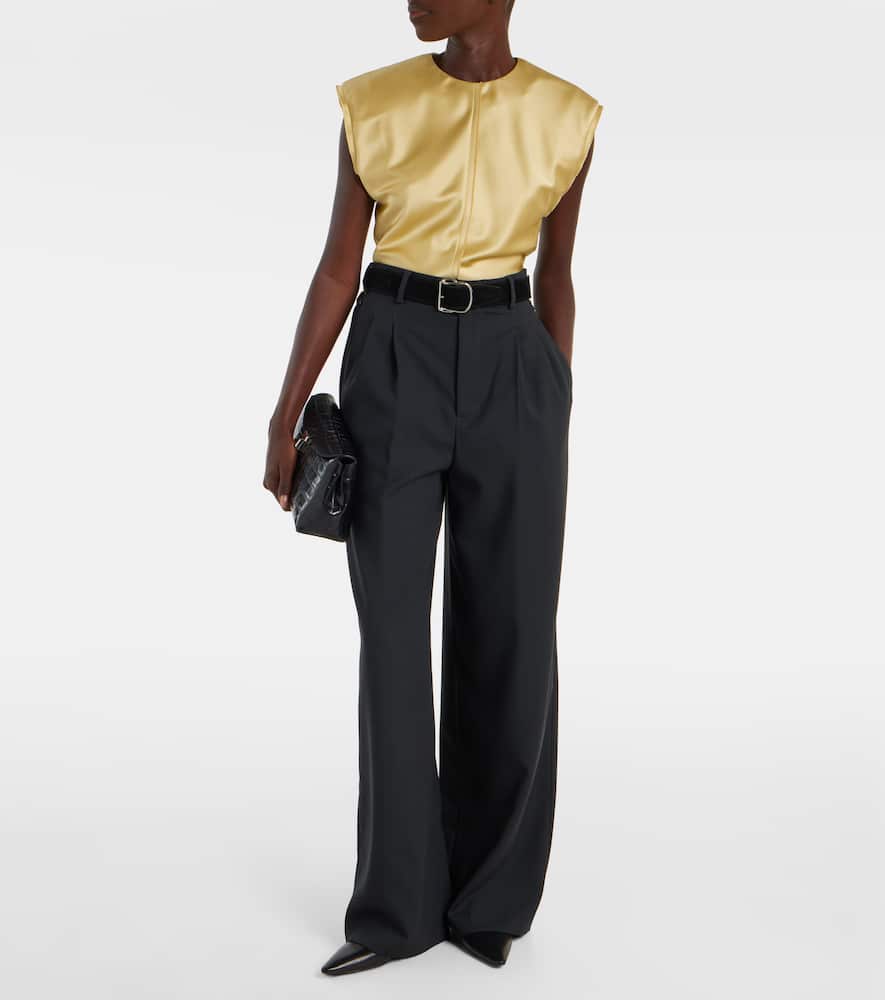 Satin top
