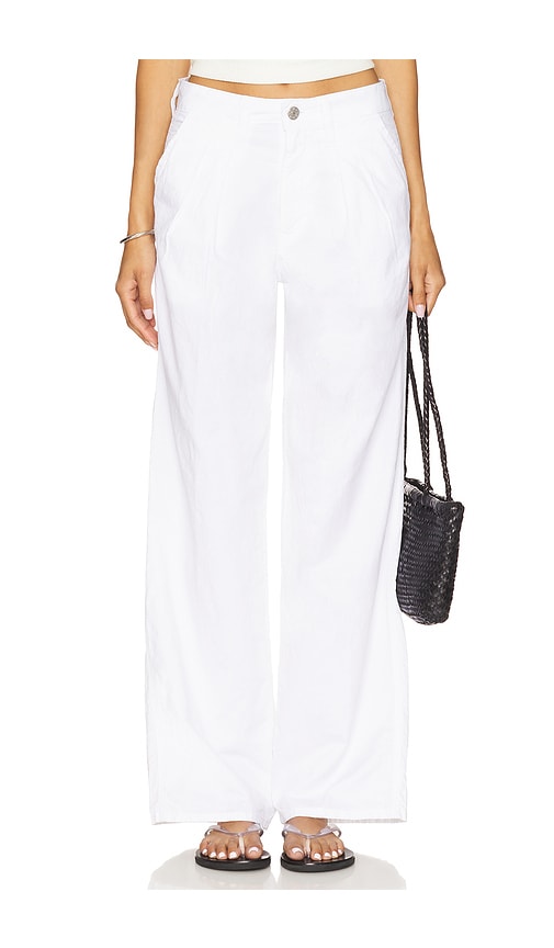 AMO Denim Sheryl Trouser in White. - 31 also