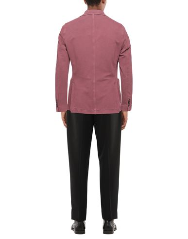 Man Blazer Antique rose Size 38 Cotton, Elastane