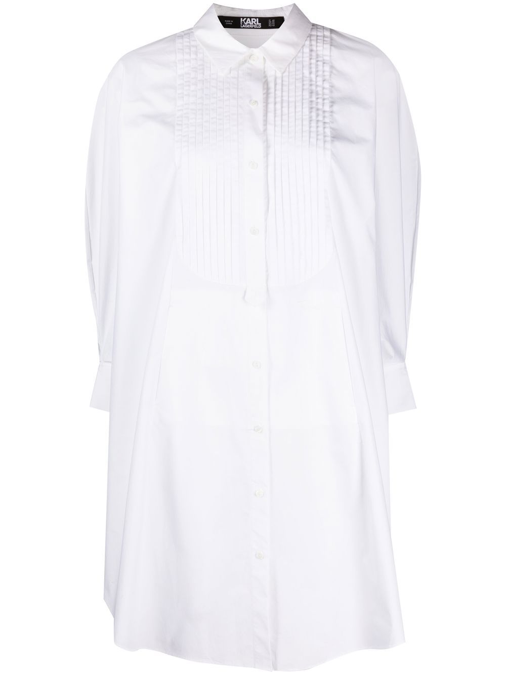 Hun'S Pick circle tunic shirt - White