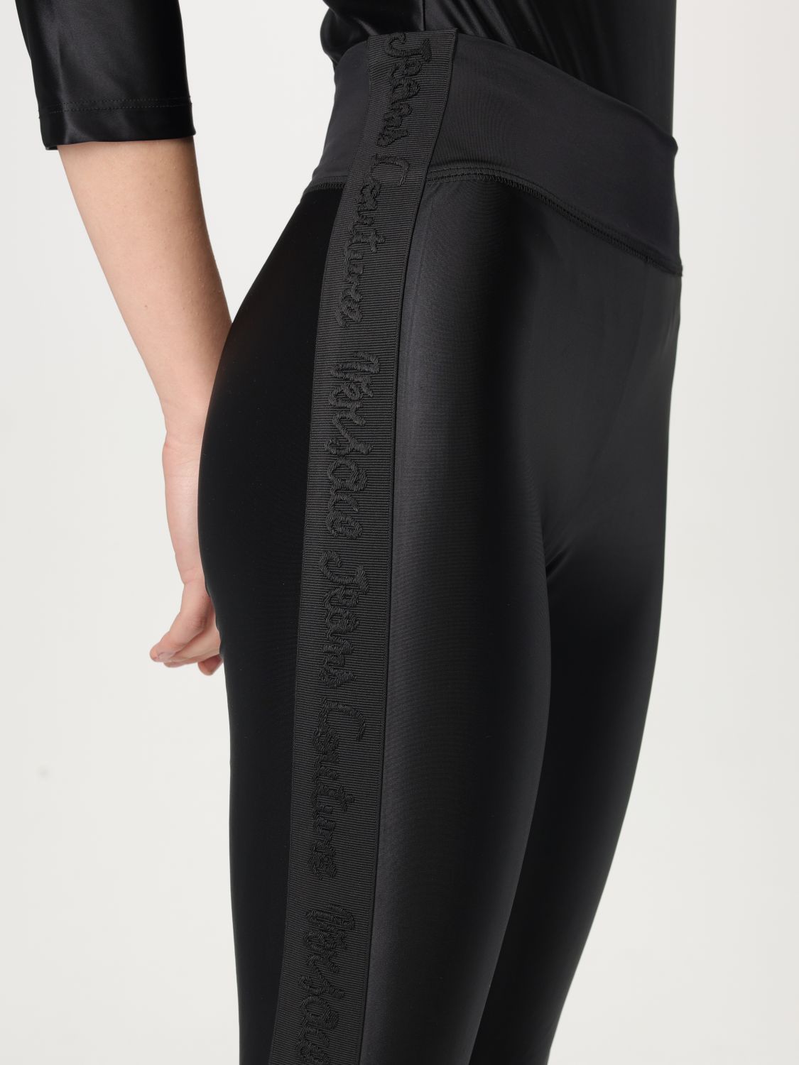 Pants VERSACE JEANS COUTURE Woman color Black