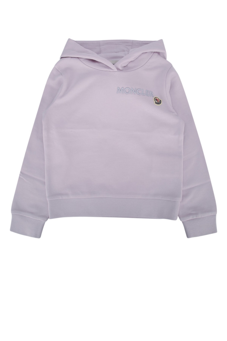 Kids Purple Cotton Hoodie