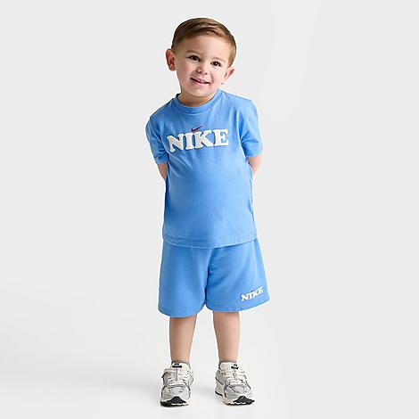 Kids Toddler T-Shirt and Shorts Set in University Blue
