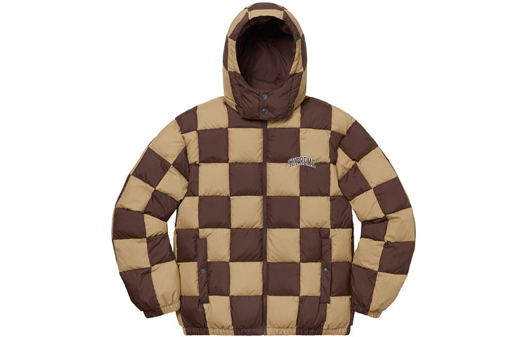 FW19 Week 17 Checkerboard Puffy Jacket