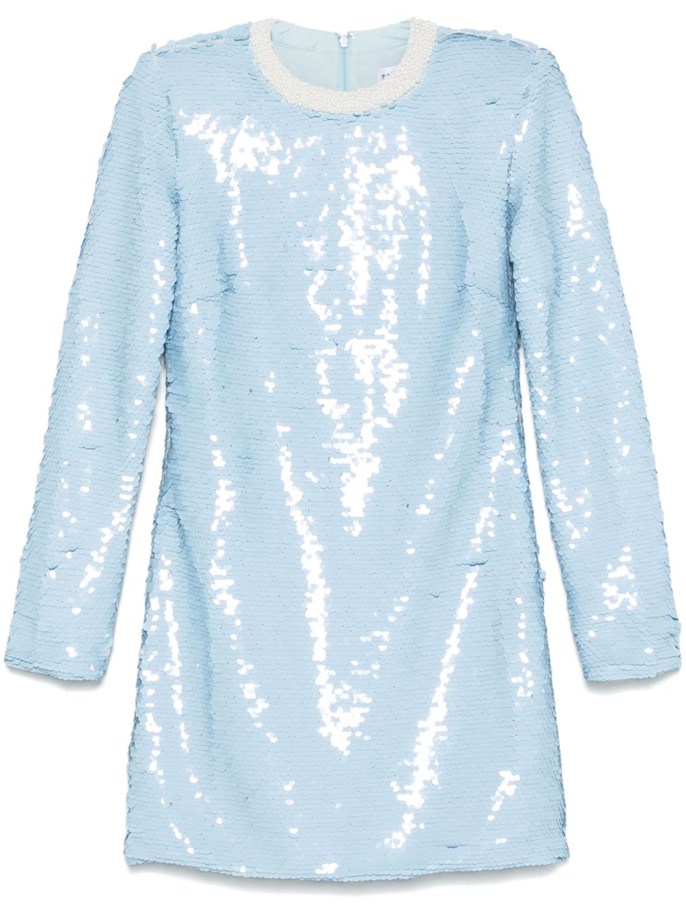 Sequin mini dress - Blue