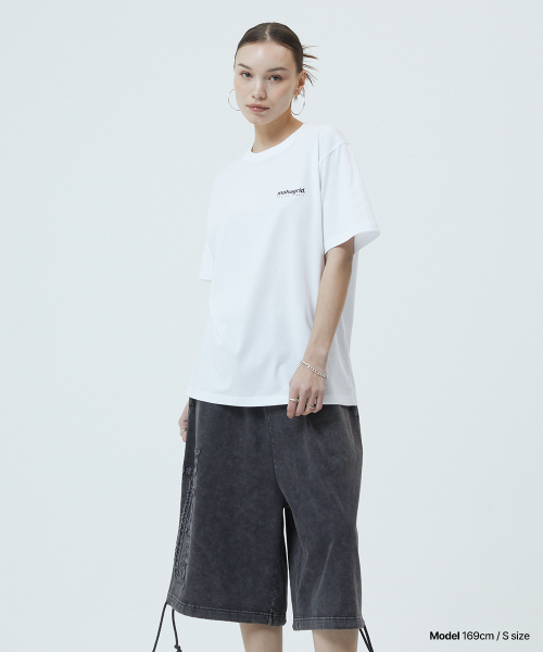 2PACK ORIGIN LOGO TEE WH/BK