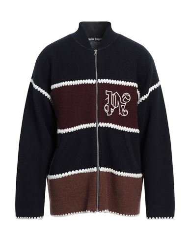 Man Cardigan Navy blue
