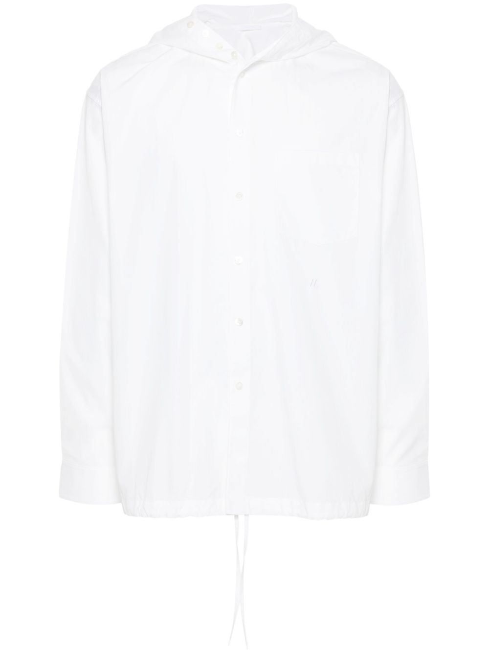 Hoodie shirt - White