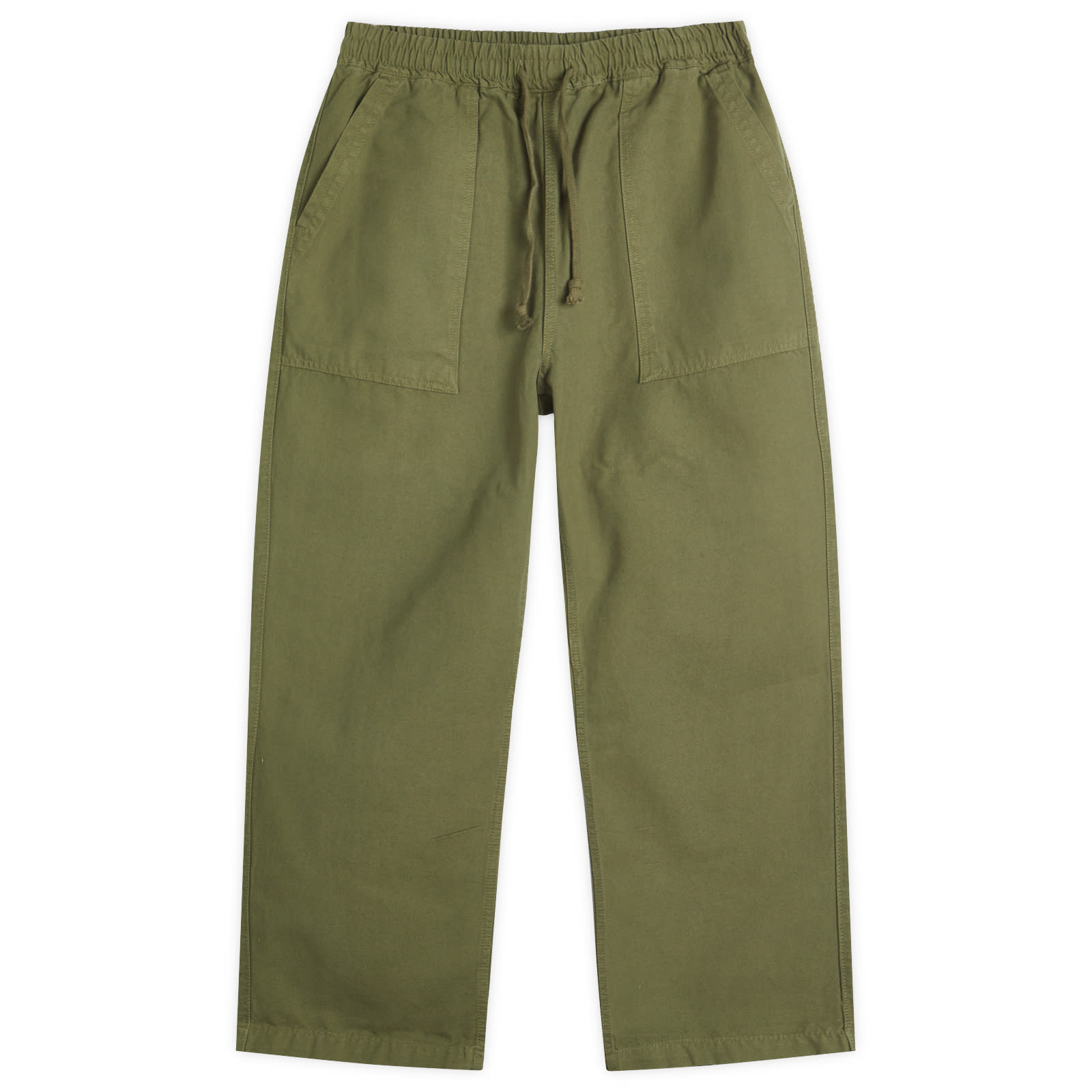 Service Works Men's Canvas Chef Pant in Olive