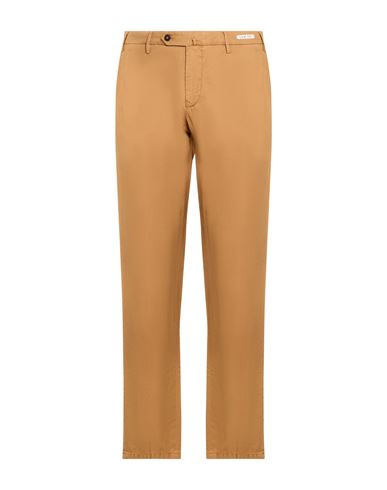L. b.m. 1911 Man Pants Camel Size 34 Cotton, Linen, Elastane