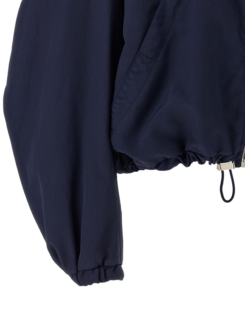 Hooded Bomber Jacket