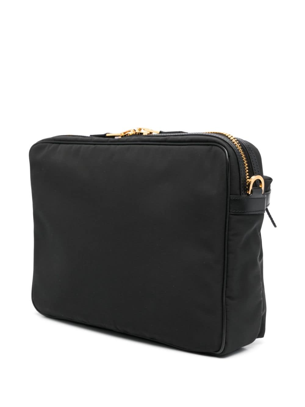 - Recycled Nylon Large Messenger Bag