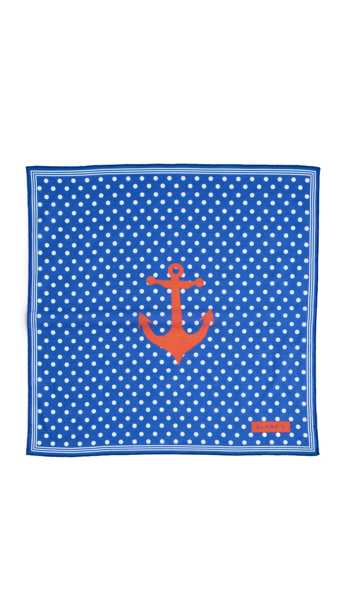 Polka-Dot Bandana Nautique One Size