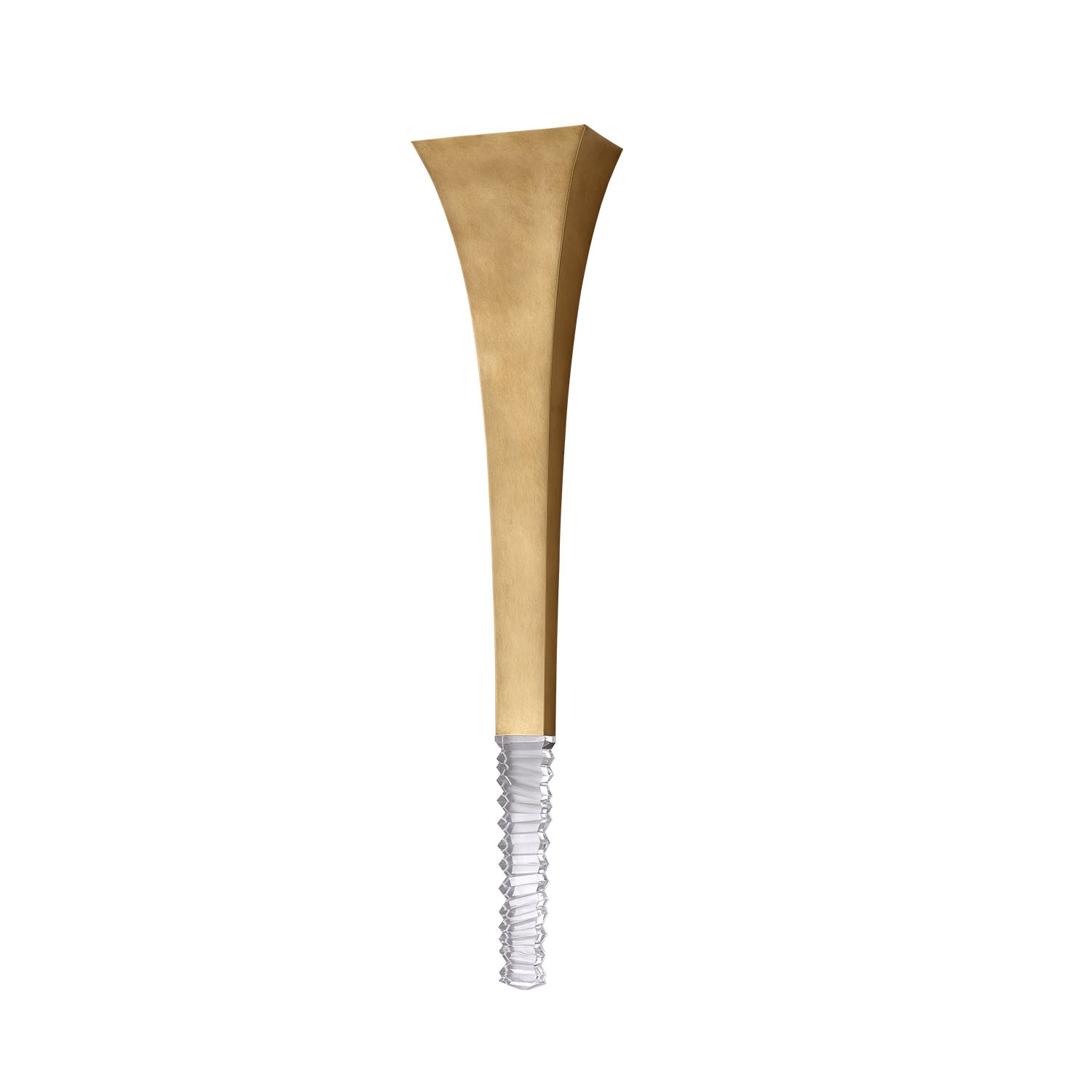 True Brass LED Wall Sconce from the Roman Collection