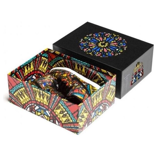 X Concepts SB Dunk High 'Stained Glass Black'