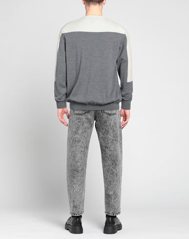 Man Sweater Grey Size 46 Merino Wool, Wool