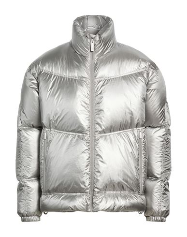 Laminar Man Puffer Silver Size L Polyamide