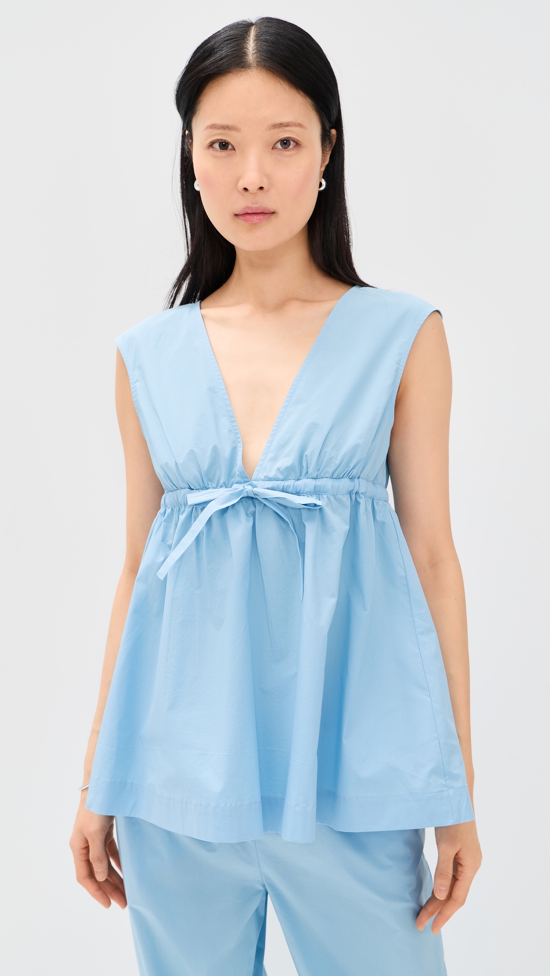Lindie Top Cornflower