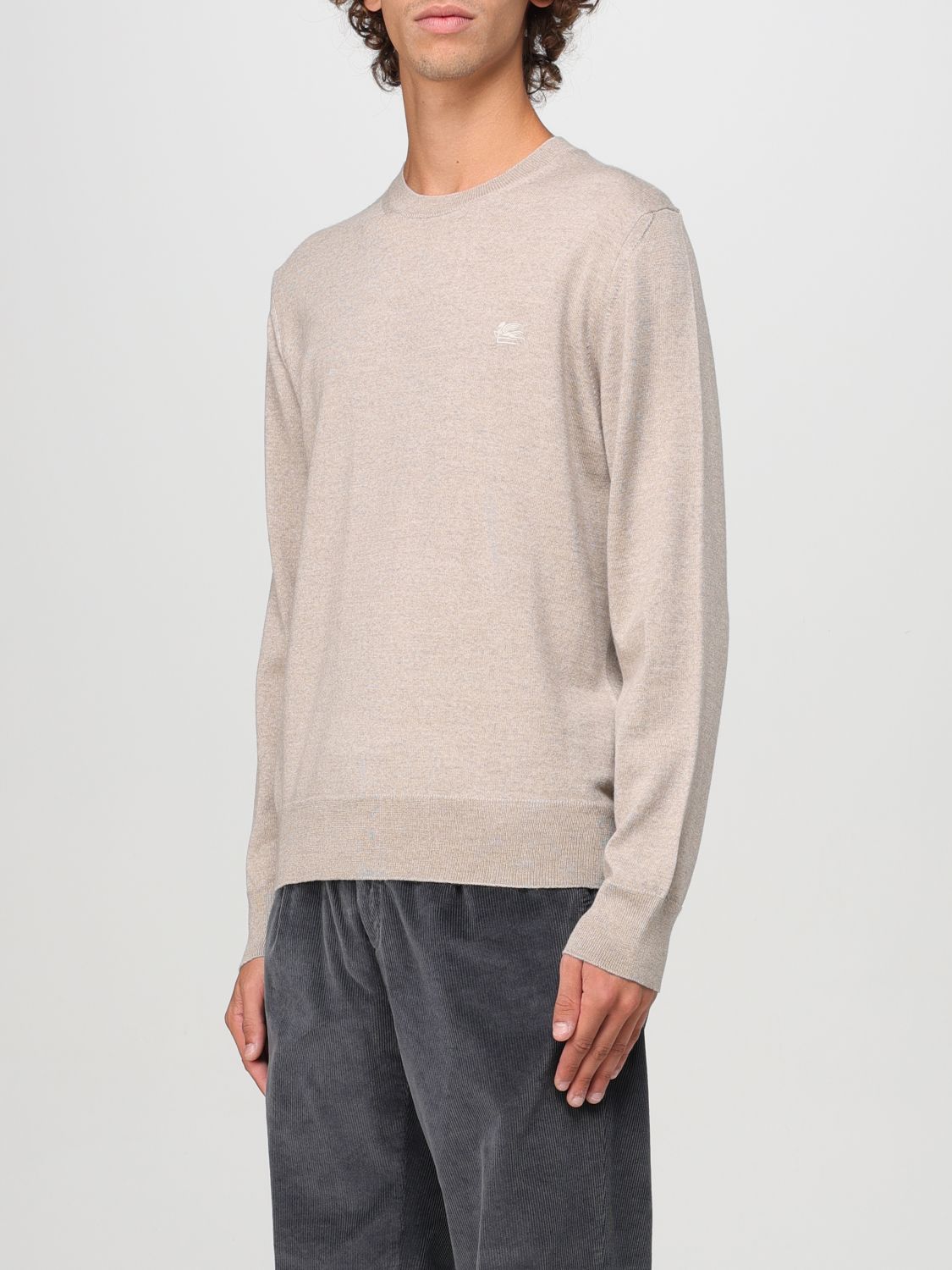 Sweater Men color Beige