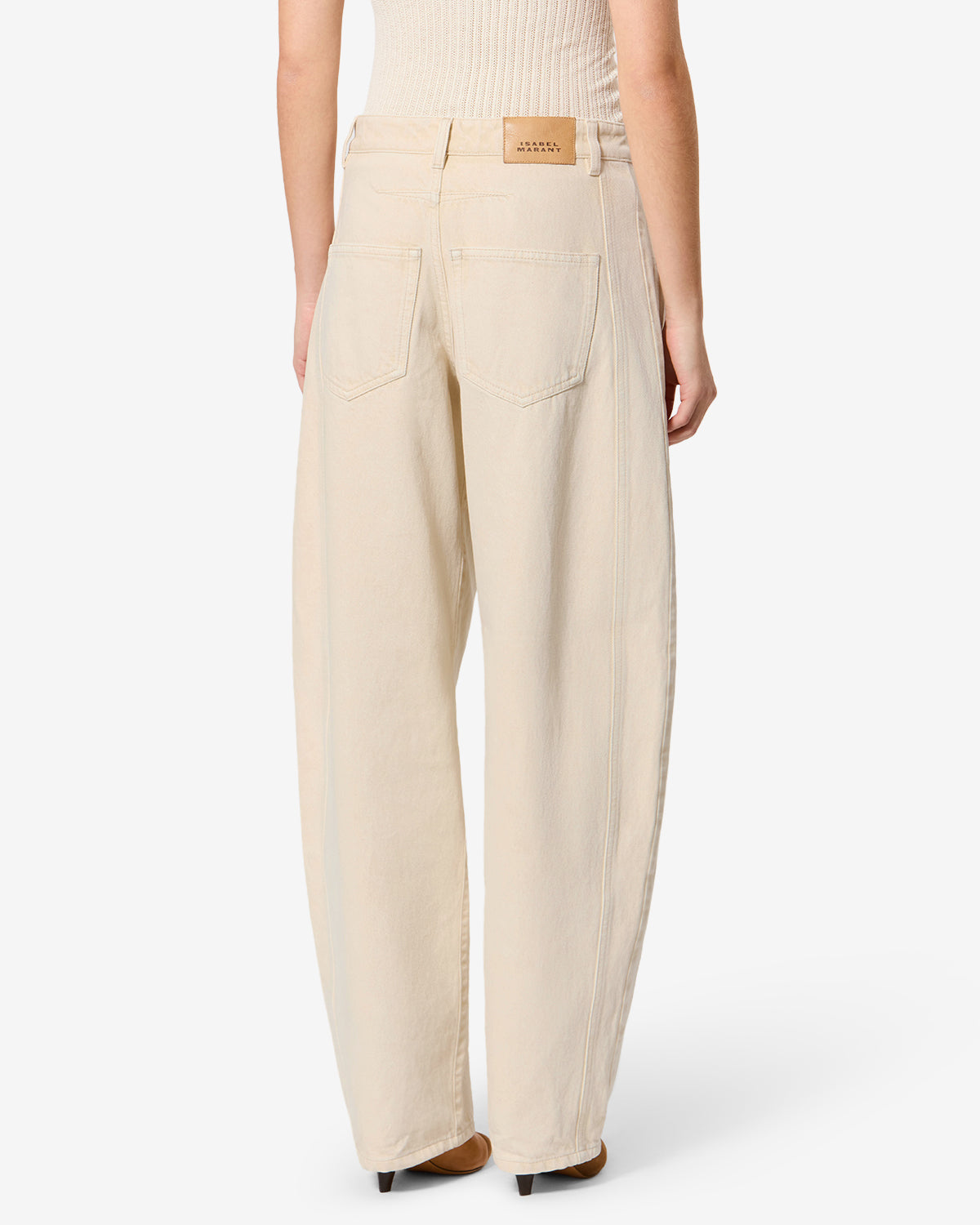 Lisha Pants - Women - Beige - Size 42 -