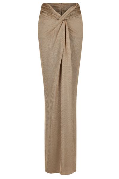 Giuseppe Di Morabito Knot-Detailed Long Skirt