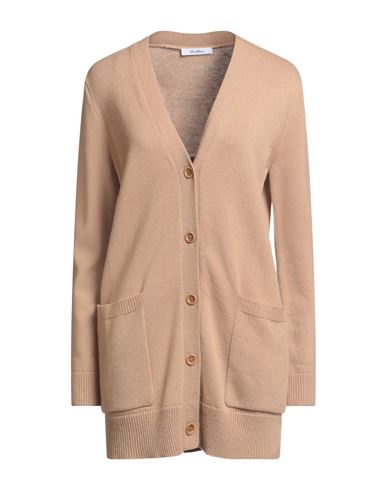 Woman Cardigan Sand Size M Wool, Cashmere