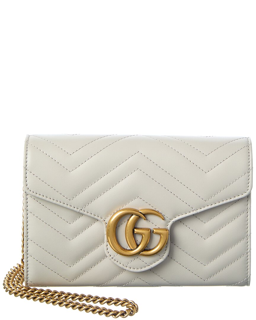 GG Marmont Matelasse Leather Wallet On Chain