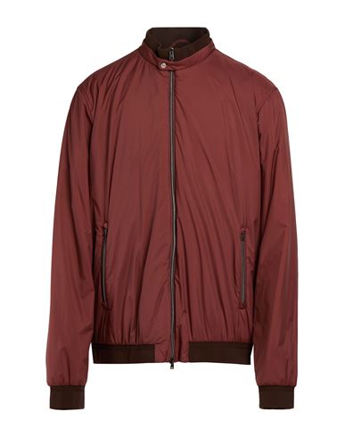 Man Jacket Brick Size 50 Polyamide