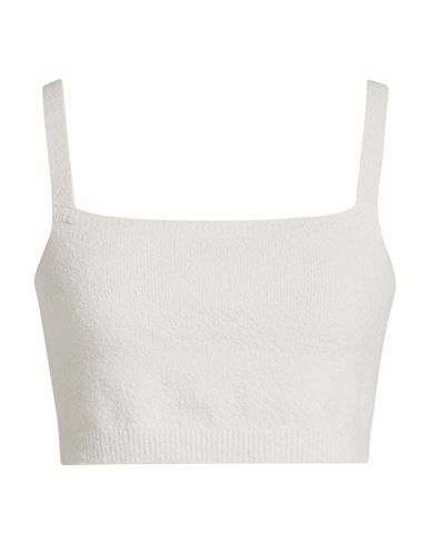 Woman Top Light grey Size S Cotton, Polyamide, Cashmere, Elastane